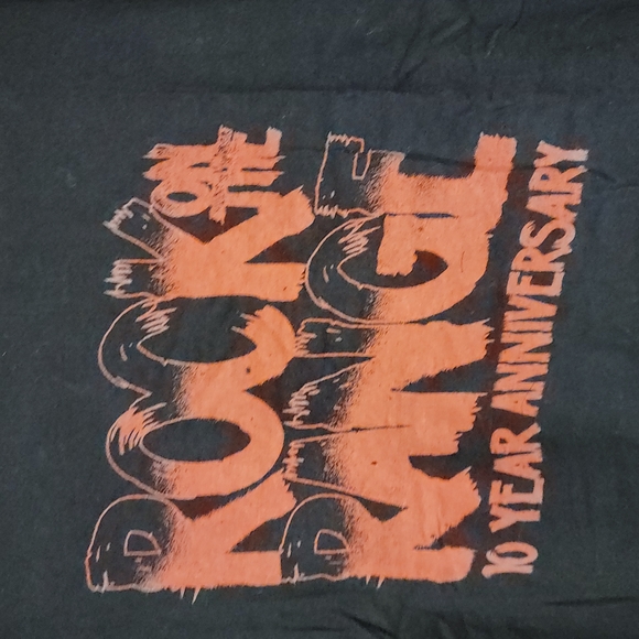 NWOT Rock On The Range 10 Year Anniversary T-Shirt - Picture 2 of 4